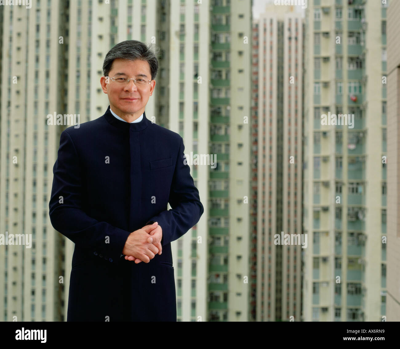 Vincent Lo une propriété tycoon à Hong Kong est président de Shui concernant les collections . Il est le créateur du complexe XintianDi à Shanghai. Banque D'Images