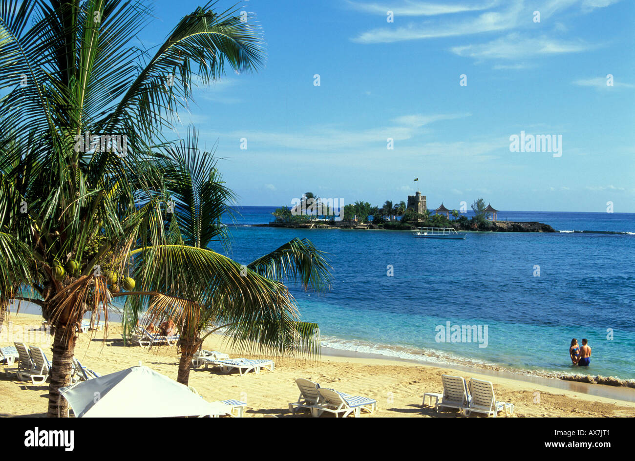 Des couples Resort, Ochos Rios Jamaika, Süd-amerika Banque D'Images