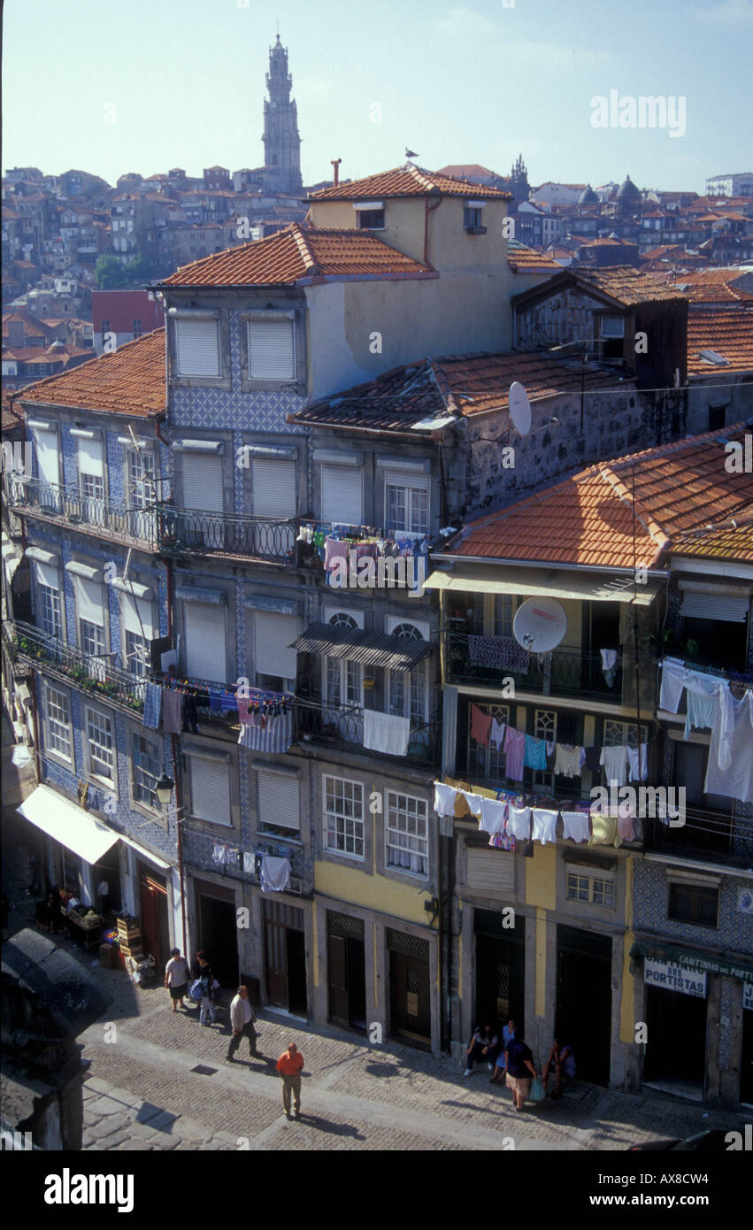 Quartier historique de Porto, Portugal Banque D'Images