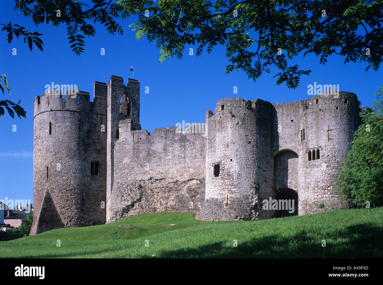 Le Château de Chepstow Gwent Wales UK Banque D'Images
