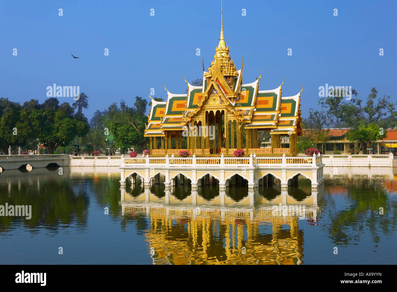 Palais d'été de Bang Pa In en Thaïlande Banque D'Images