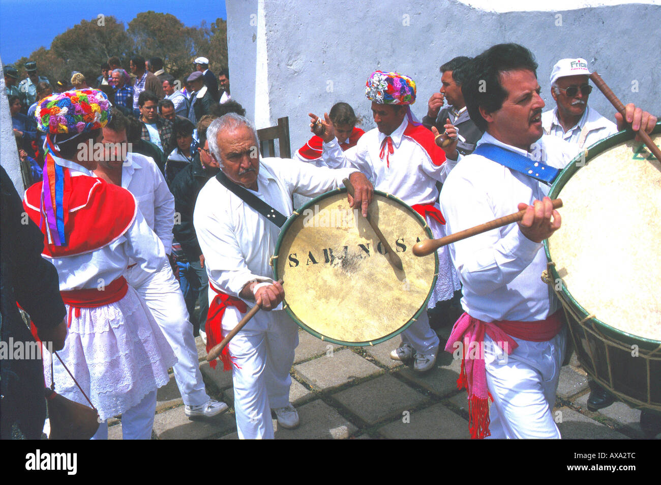 Hirtenfest, Santuario N.S. de los Reyes, El Hierro, Kanarische Inseln Spanien Banque D'Images