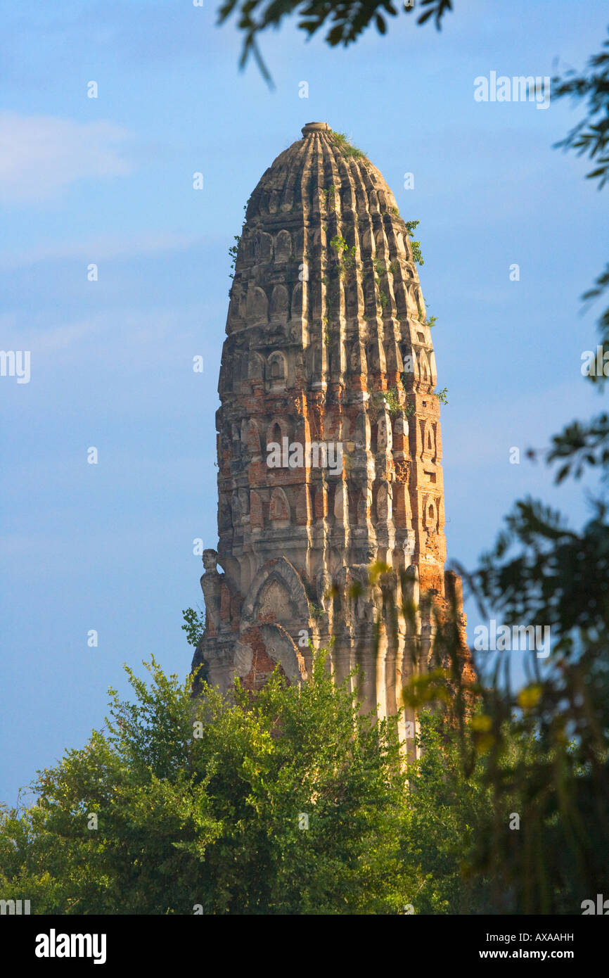 Wat Phra That Ran Ayutthaya Thaïlande Banque D'Images
