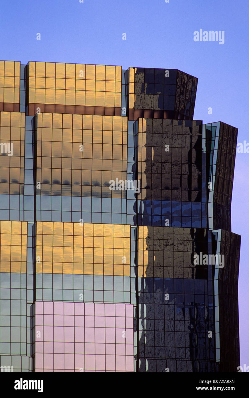 Un T & T TOWER dans le centre-ville de Minneapolis, Minnesota, États-Unis Banque D'Images