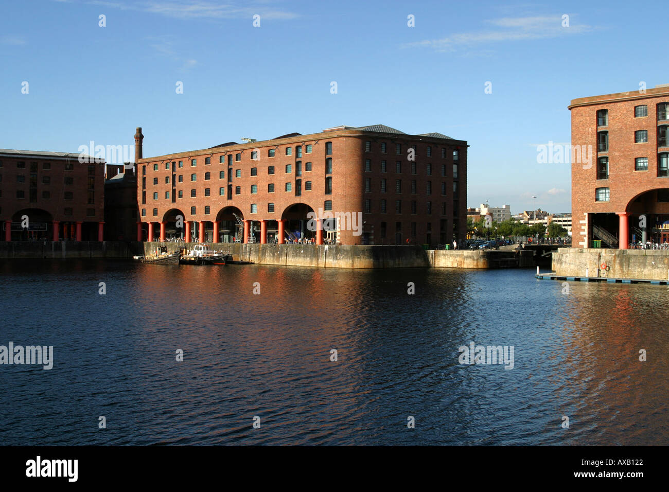 L'Albert Dock de Liverpool Banque D'Images
