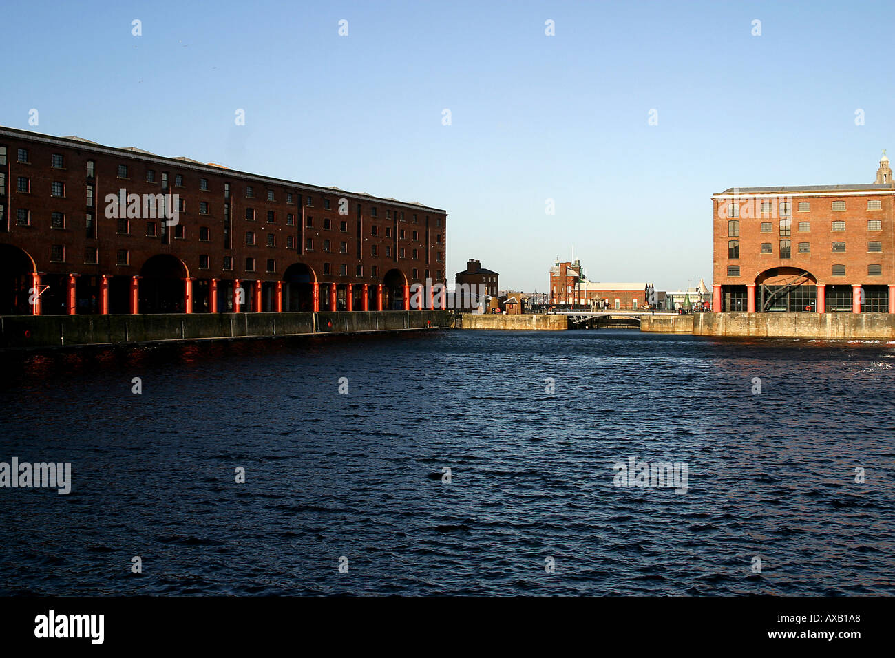 Les Docks de Liverpool Albert Banque D'Images