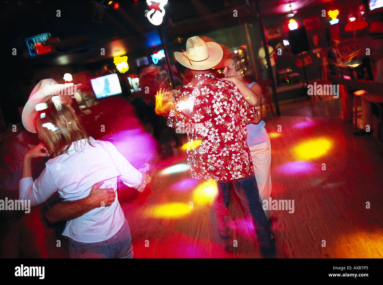 Texas pays discothèque, San Antonio, Texas USA Banque D'Images