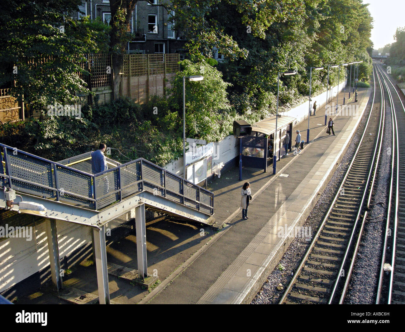 UK Canonbury Overground gare Londres Photo Julio Etchart Banque D'Images