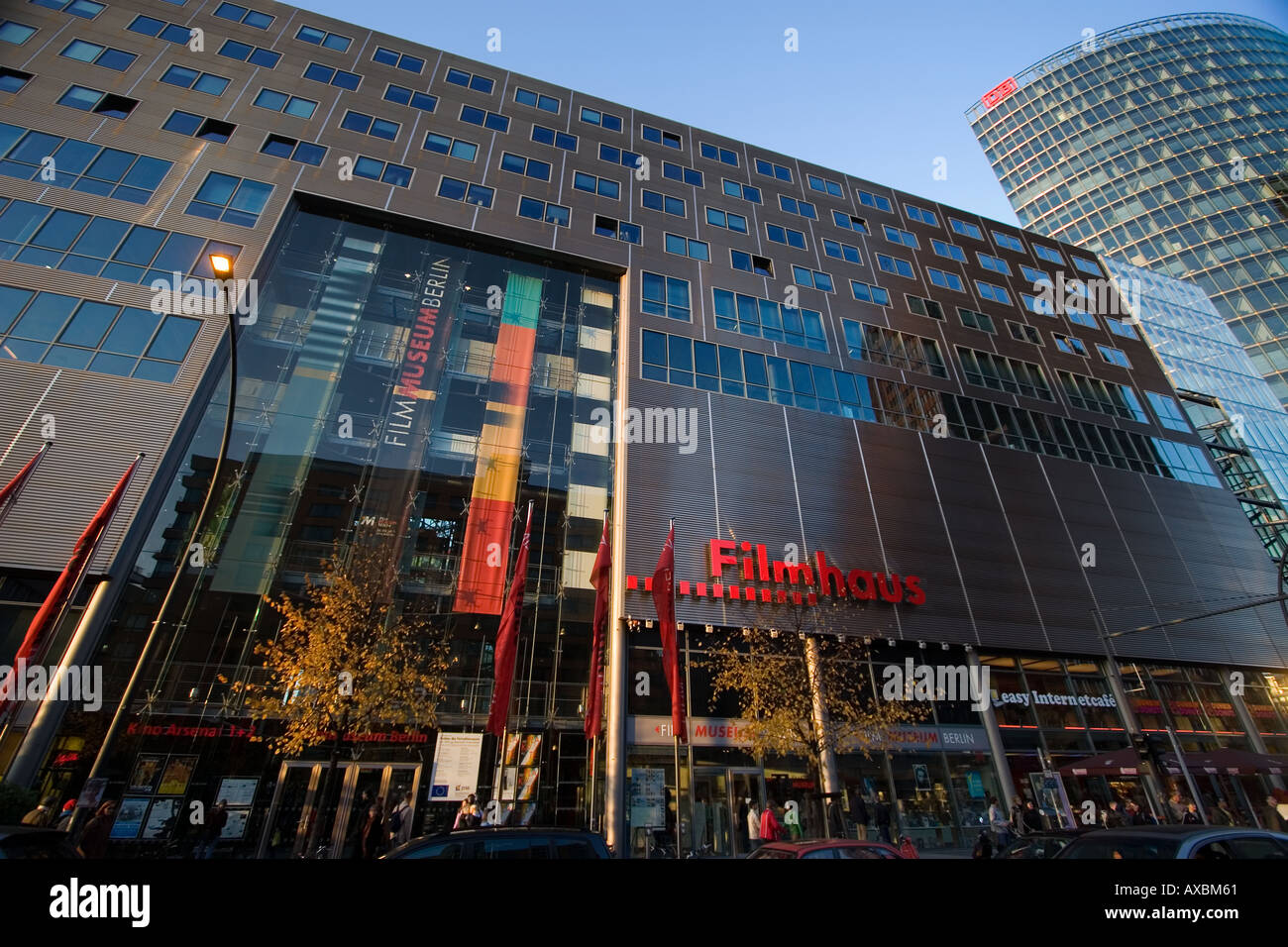 Berlin Potsdamer Platz Sony Center, musée du film Banque D'Images