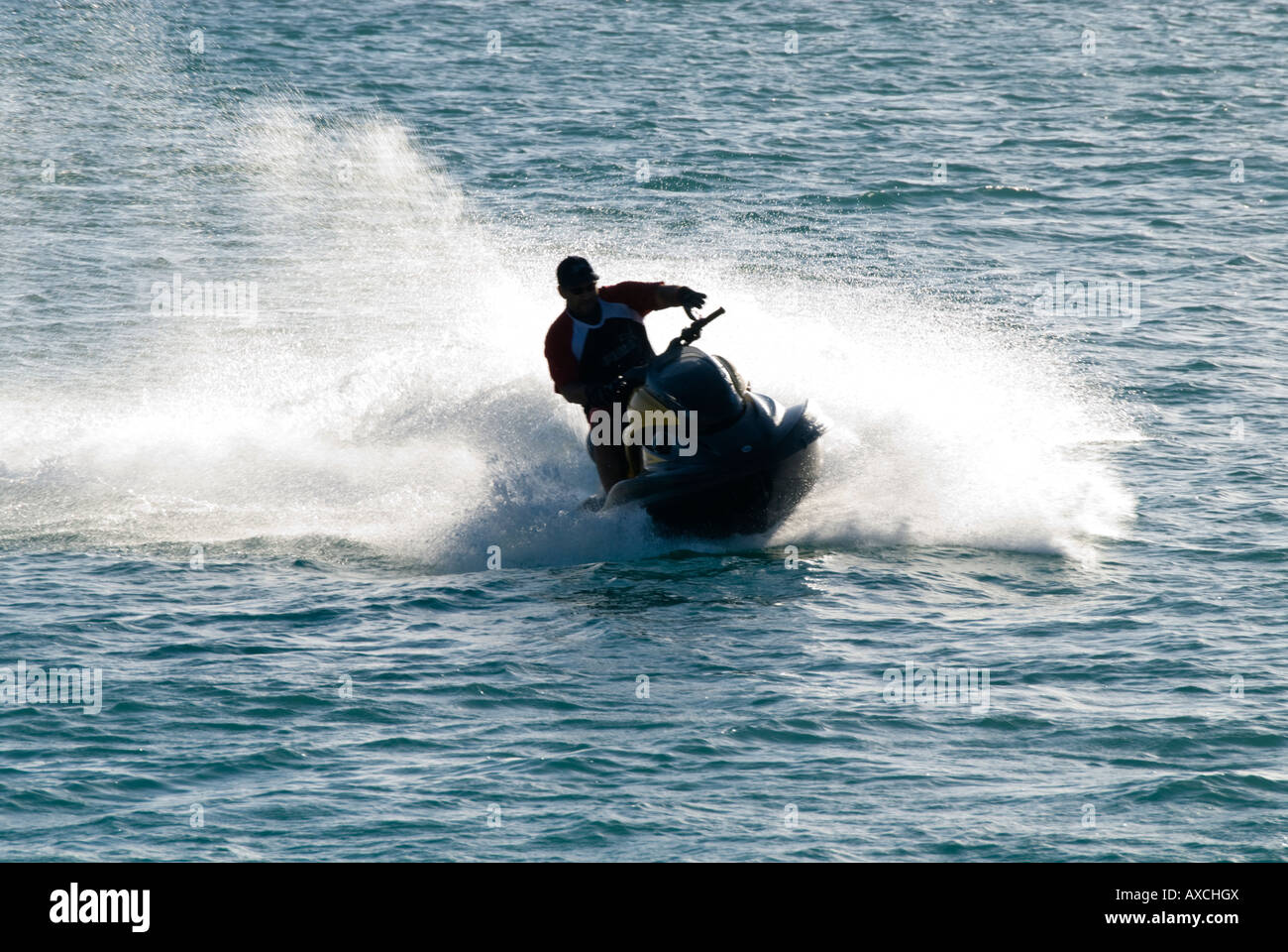 Abu Dhabi Jetski Banque D'Images