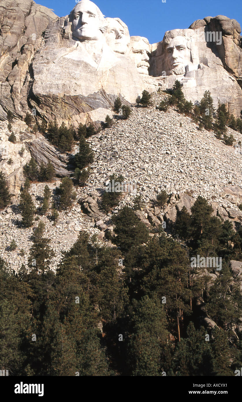 Mount Rushmore National Monument, Keystone, Dakota du Sud, USA Banque D'Images