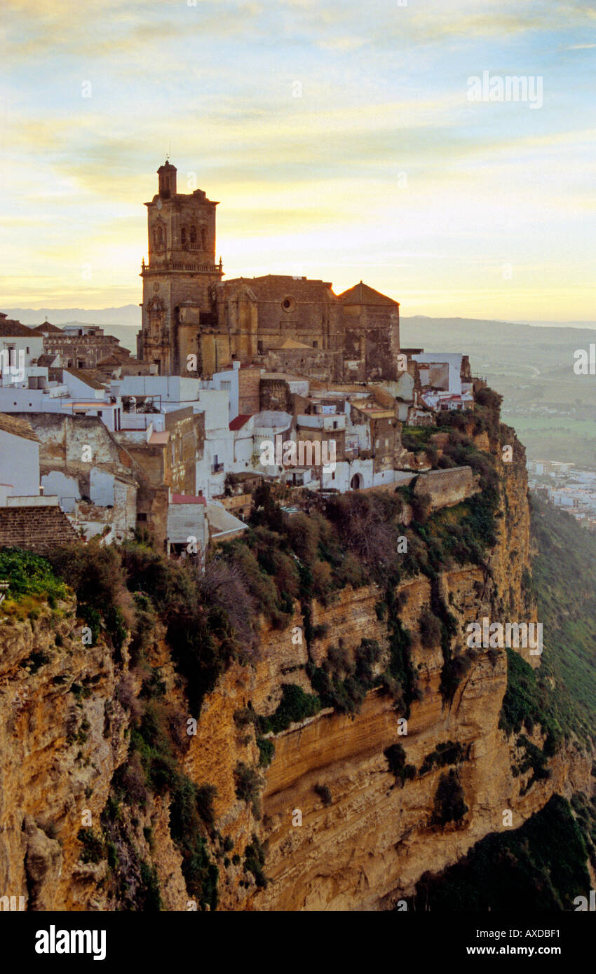 Espagne. Andalucía. Arcos de la Frontera Banque D'Images