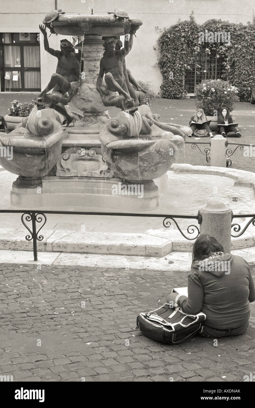 Rue de Rome l'art dans la rue Banque D'Images