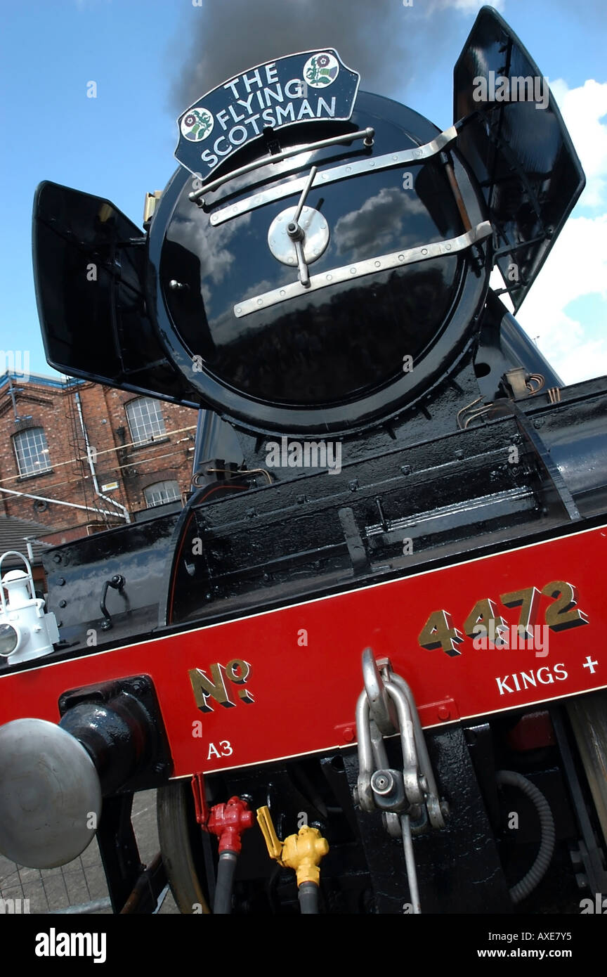 The Flying Scotsman locomotive à vapeur Banque D'Images