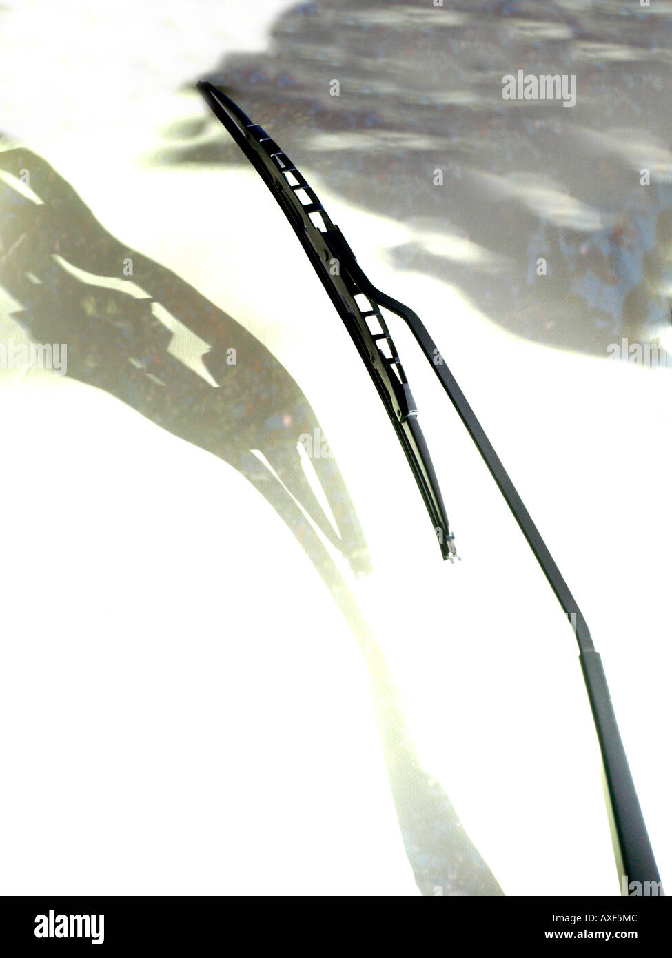 Essuie-glace pare-brise Banque D'Images Essuie-glace pare-brise Banque D'Images