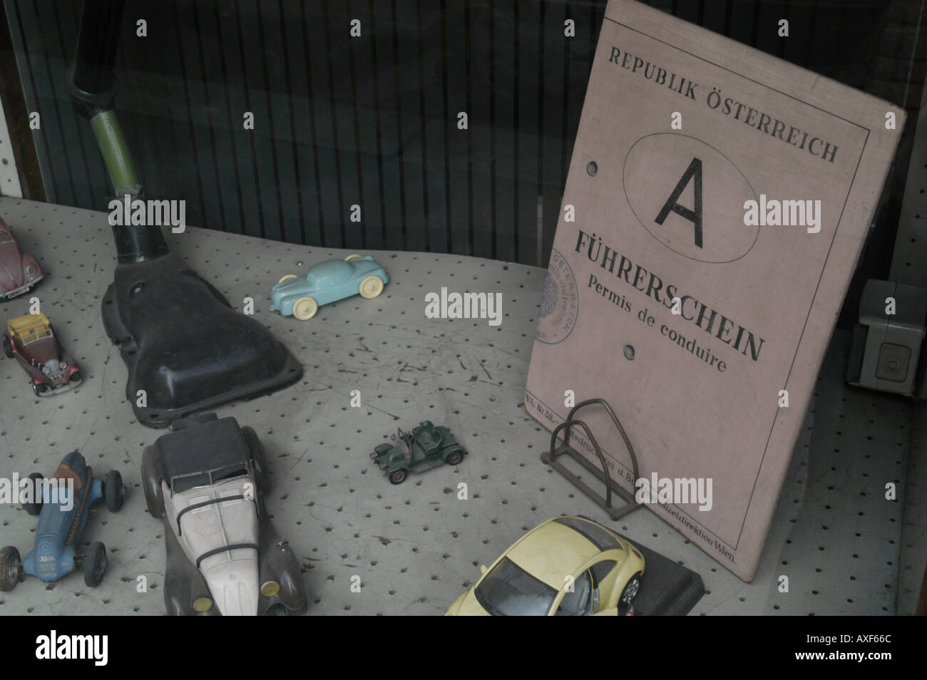 Permis de conduire, le renfermé afficher Banque D'Images