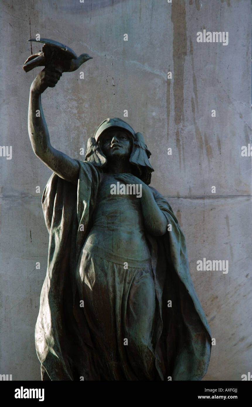 Rememberance statue de la paix Banque D'Images