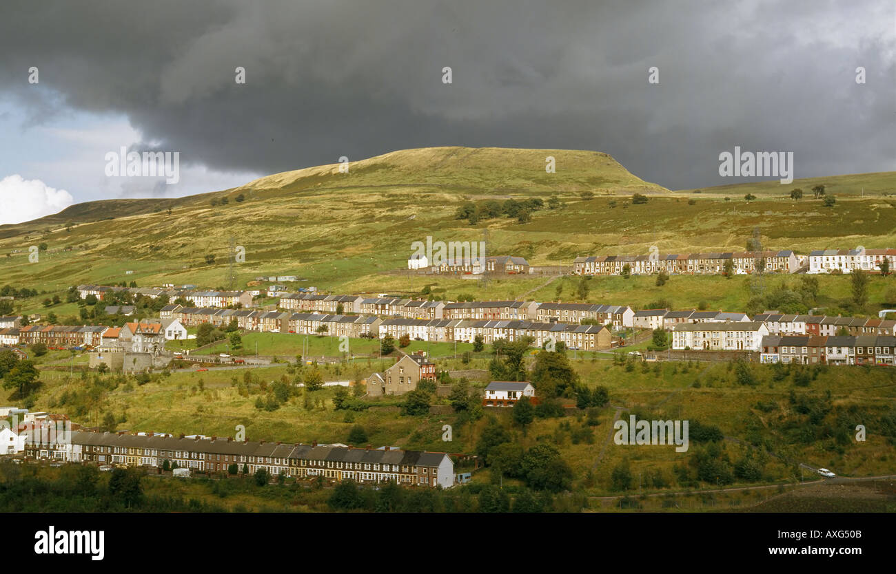 Logement galles Glamorgan Merthyr Tydfil Banque D'Images