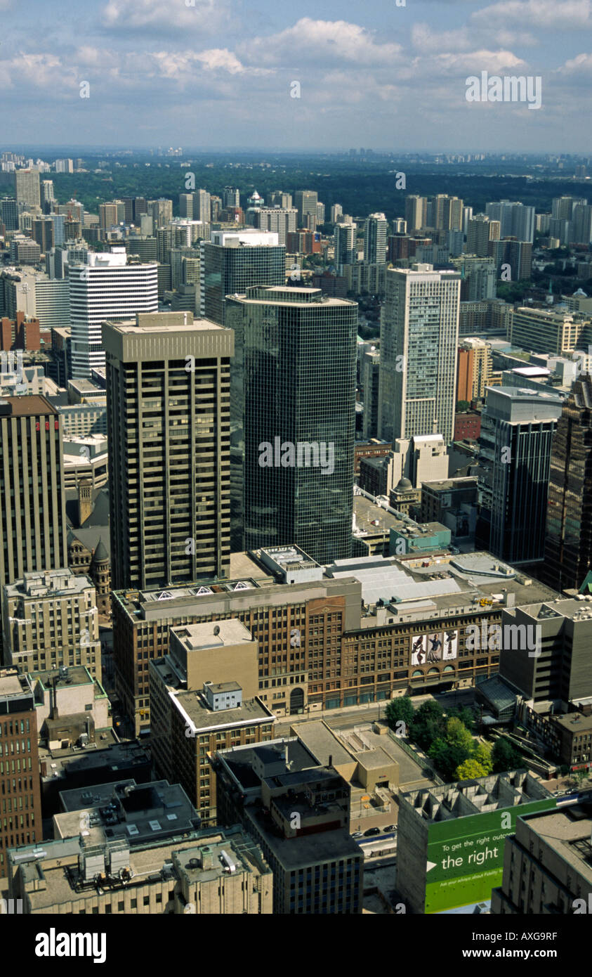 La ville de Toronto (Ontario) Canada moderne Banque D'Images