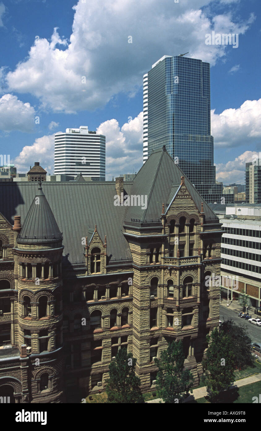 L'ancien hôtel de ville de Toronto (Ontario) Canada Banque D'Images