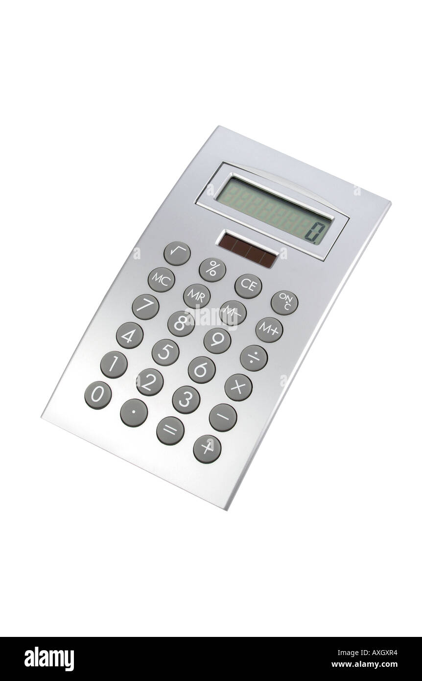 Taschenrechner calculatrice Banque D'Images