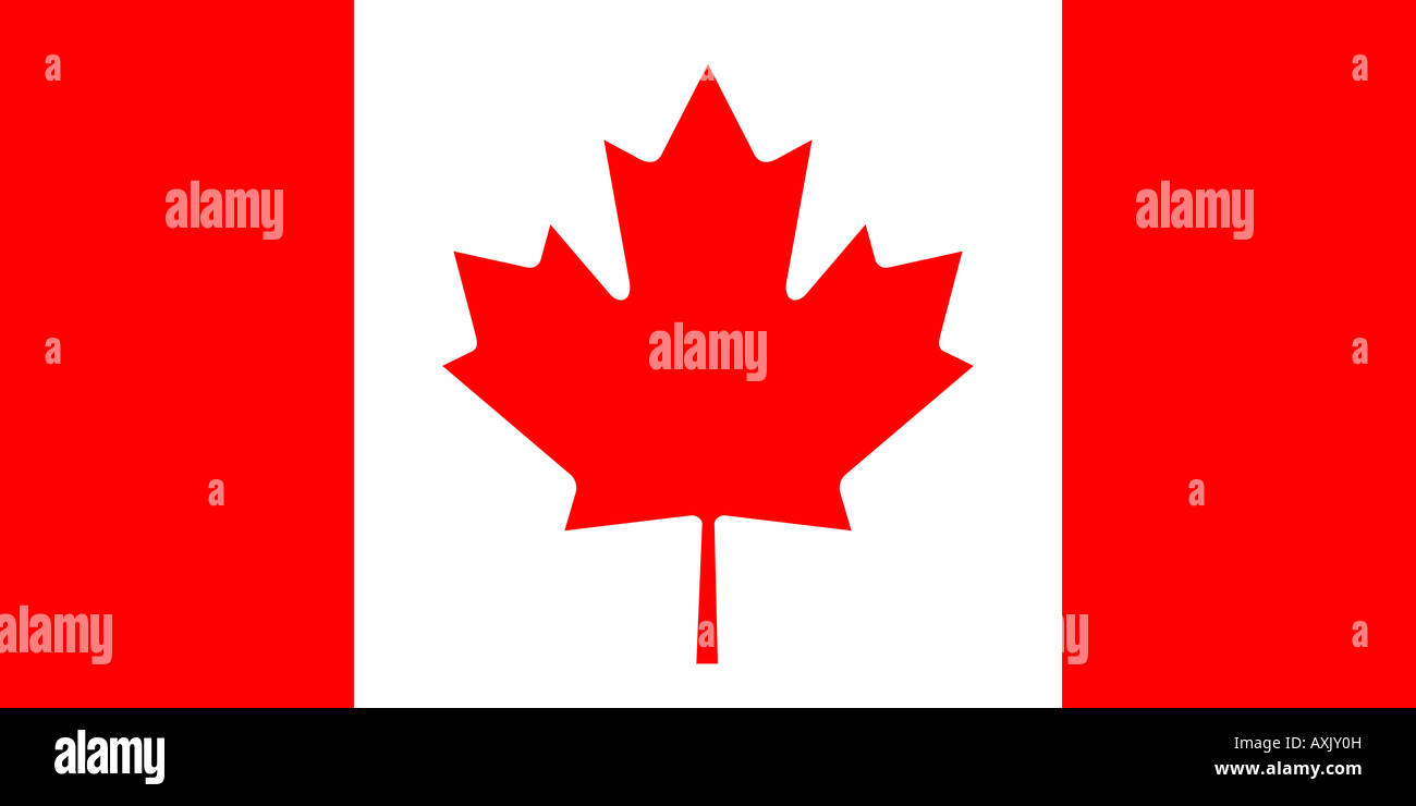 drapeau du canada Banque D'Images