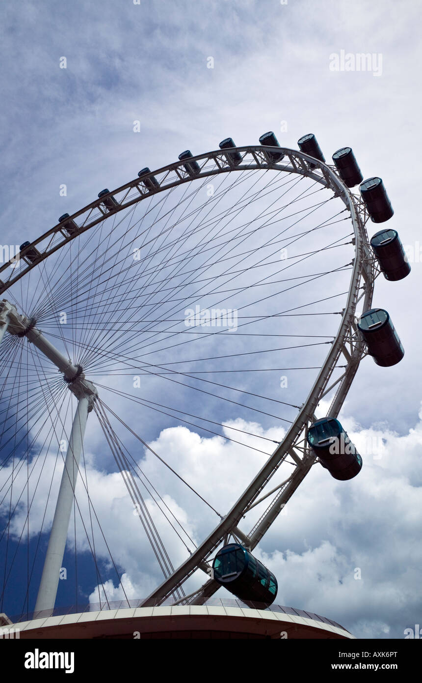 Nouveau Singapore Flyer Banque D'Images