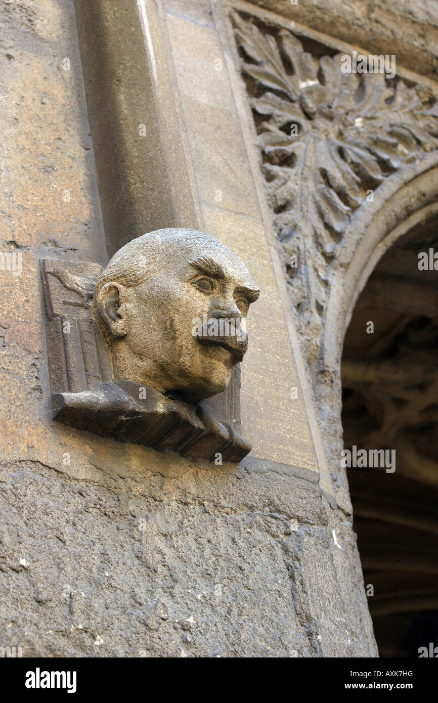 Sculpture de gargouille , Old Bodleian Library, Oxford, Angleterre, Royaume-Uni, Grande Bretagne Banque D'Images