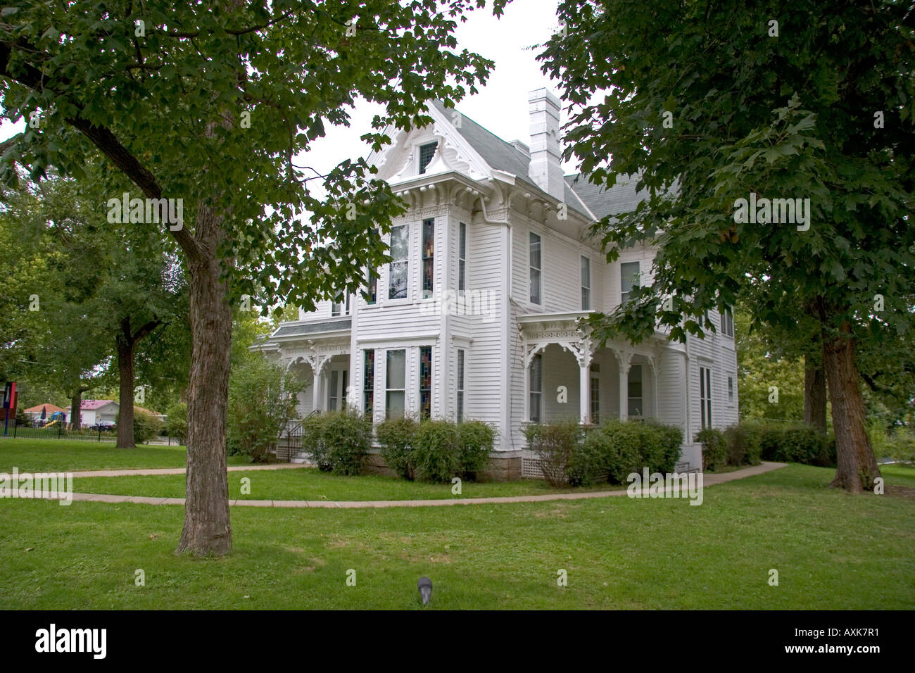 Harry S. Truman National Historic Site lors de l'indépendance, Missouri Banque D'Images