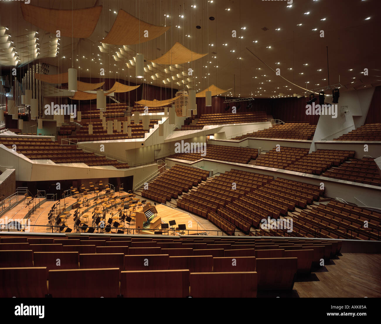 Salle de musique Banque D'Images