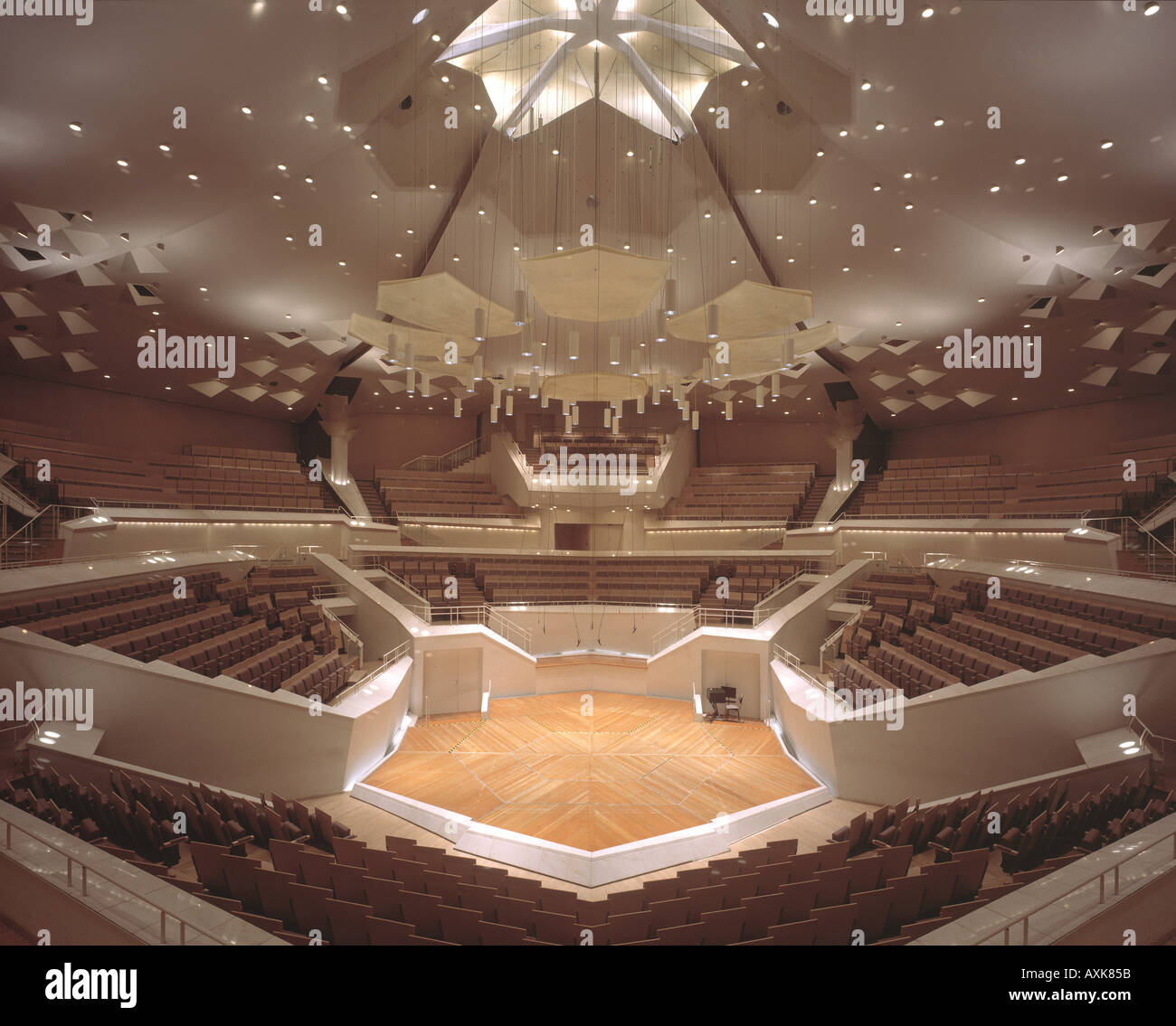 Salle de musique Banque D'Images