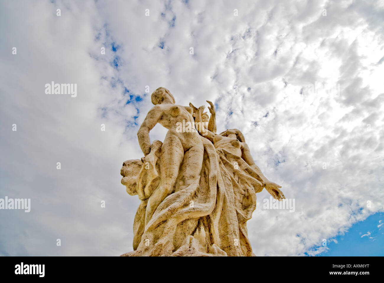 Ponte Vittorio Emanuele II, Rome Banque D'Images