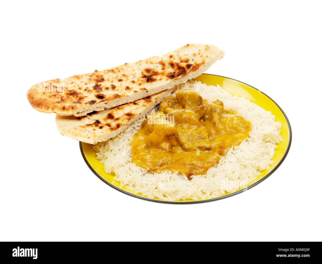 Curry de poulet Korma Banque D'Images