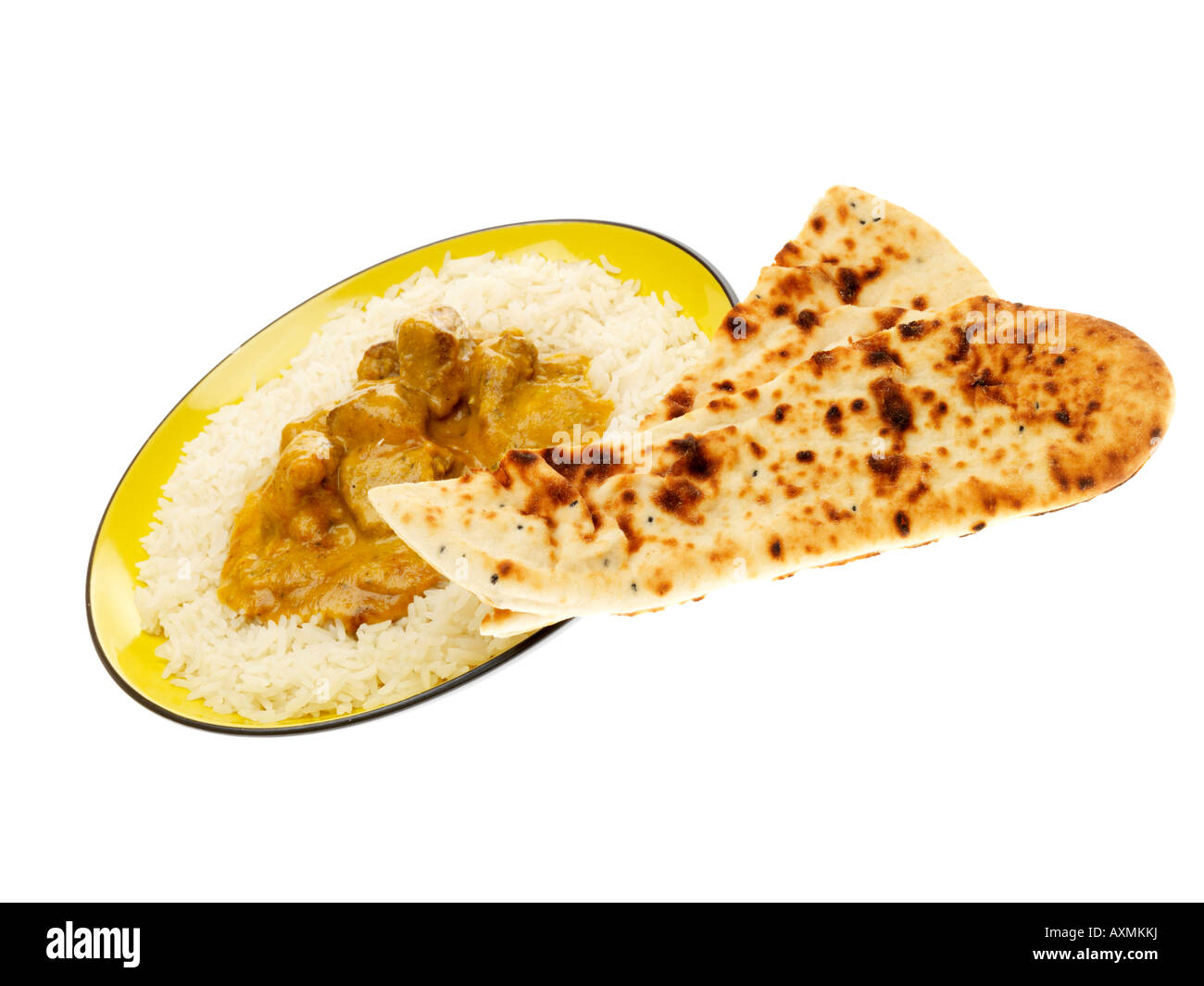 Curry de poulet Korma Banque D'Images