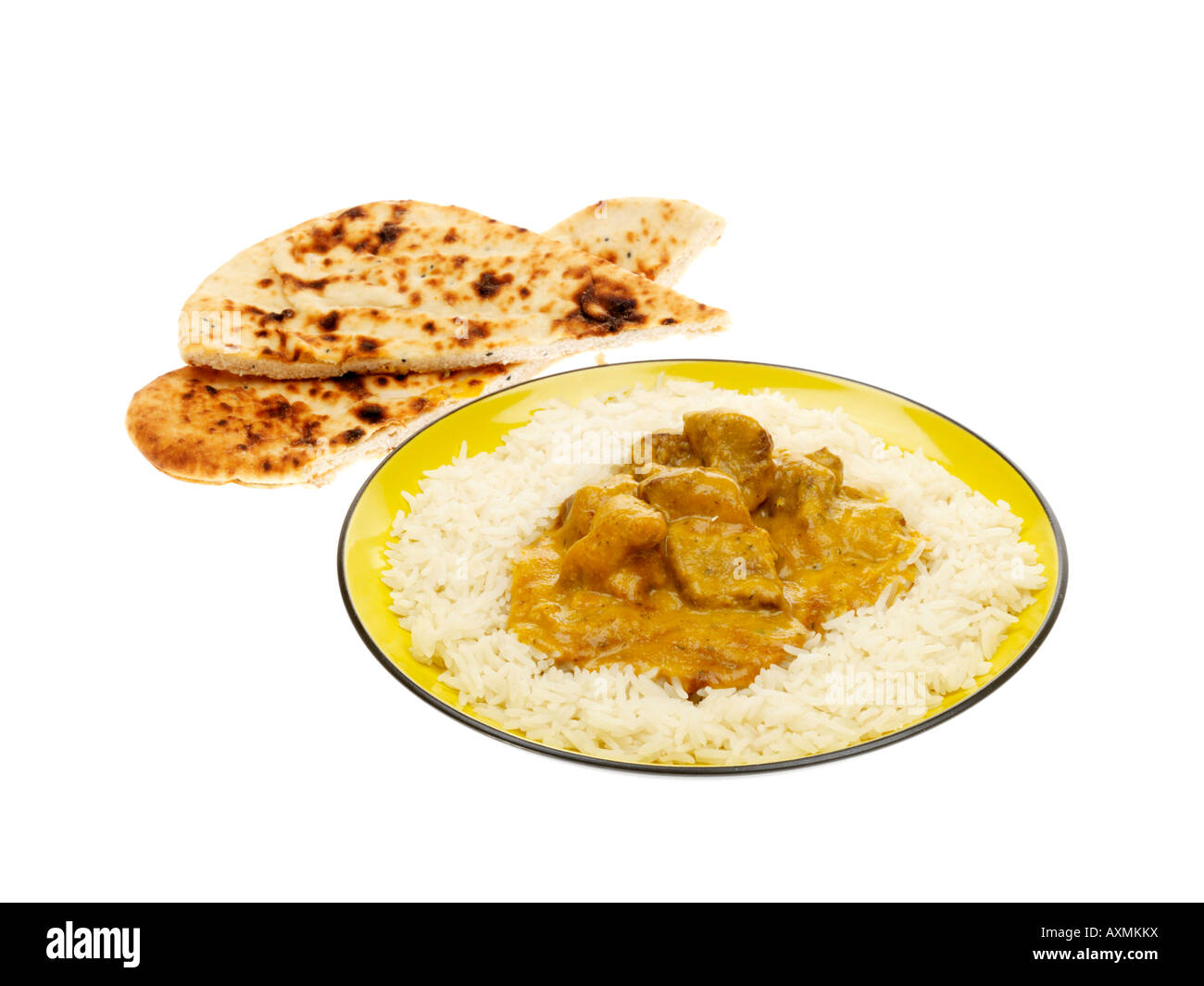 Curry de poulet Korma Banque D'Images