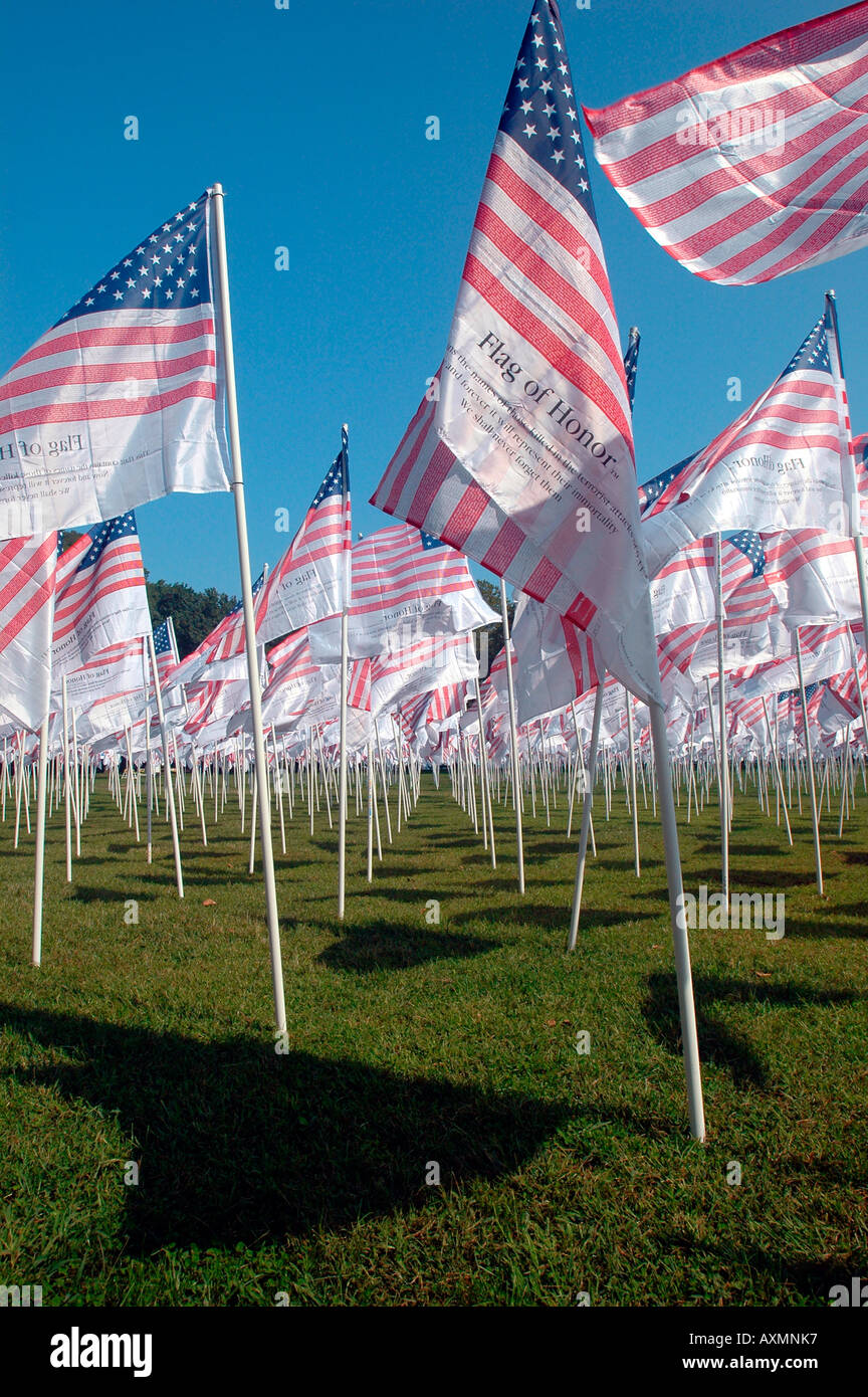 9/11 Memorial Field à Inwood Hill Park dans Upper Manhattan Banque D'Images