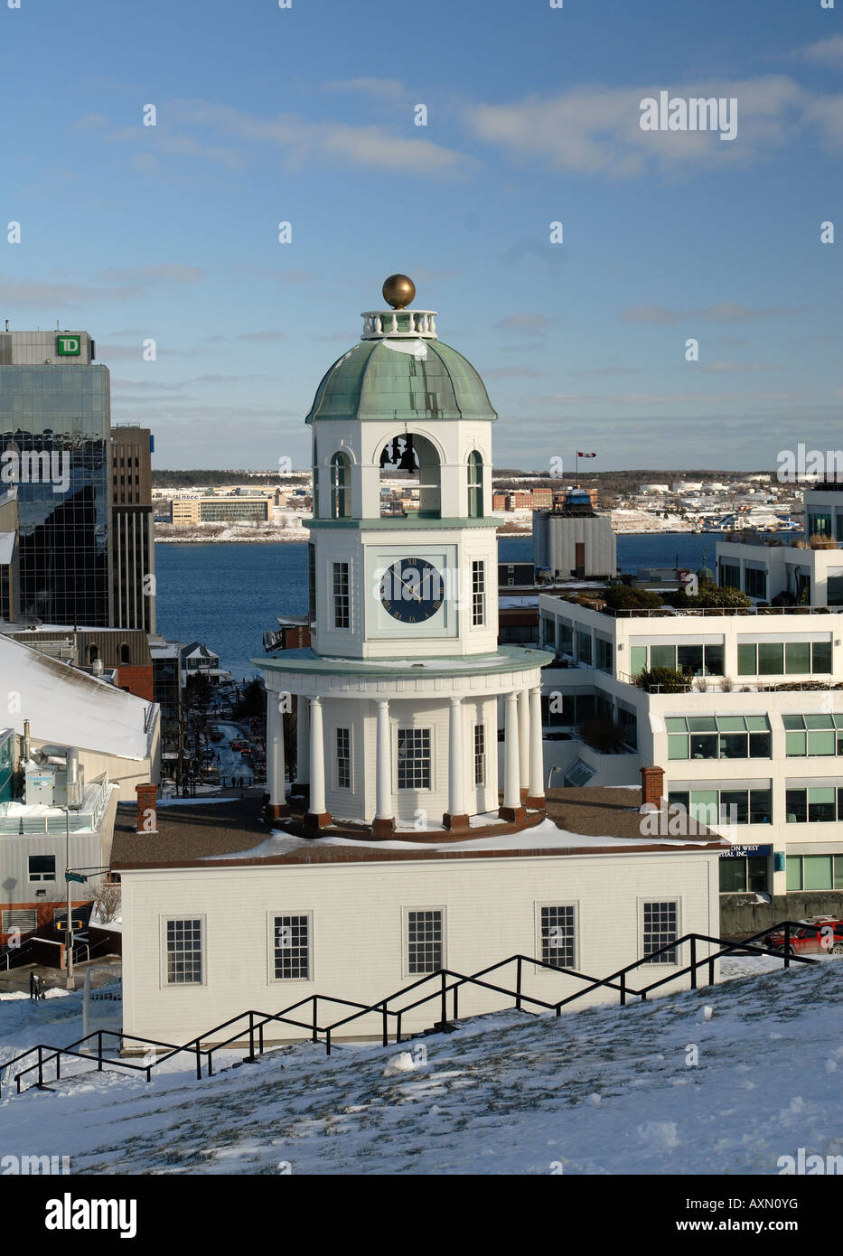 Le clocktower, Halifax, Nouvelle-Écosse Banque D'Images