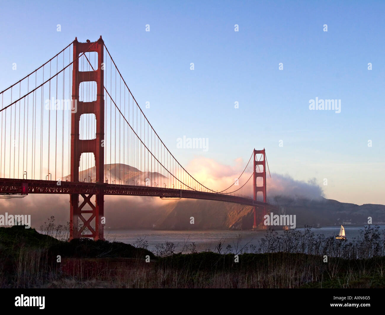 Golden Gate Bridge, San Francisco, CA Banque D'Images Golden Gate Bridge, San Francisco, CA Banque D'Images