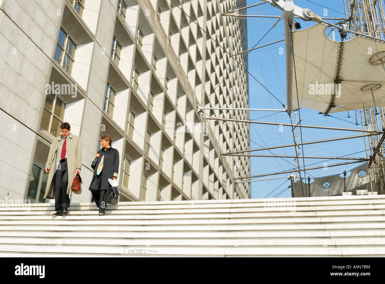 La Grande Arche de Paris La Défense, France Banque D'Images