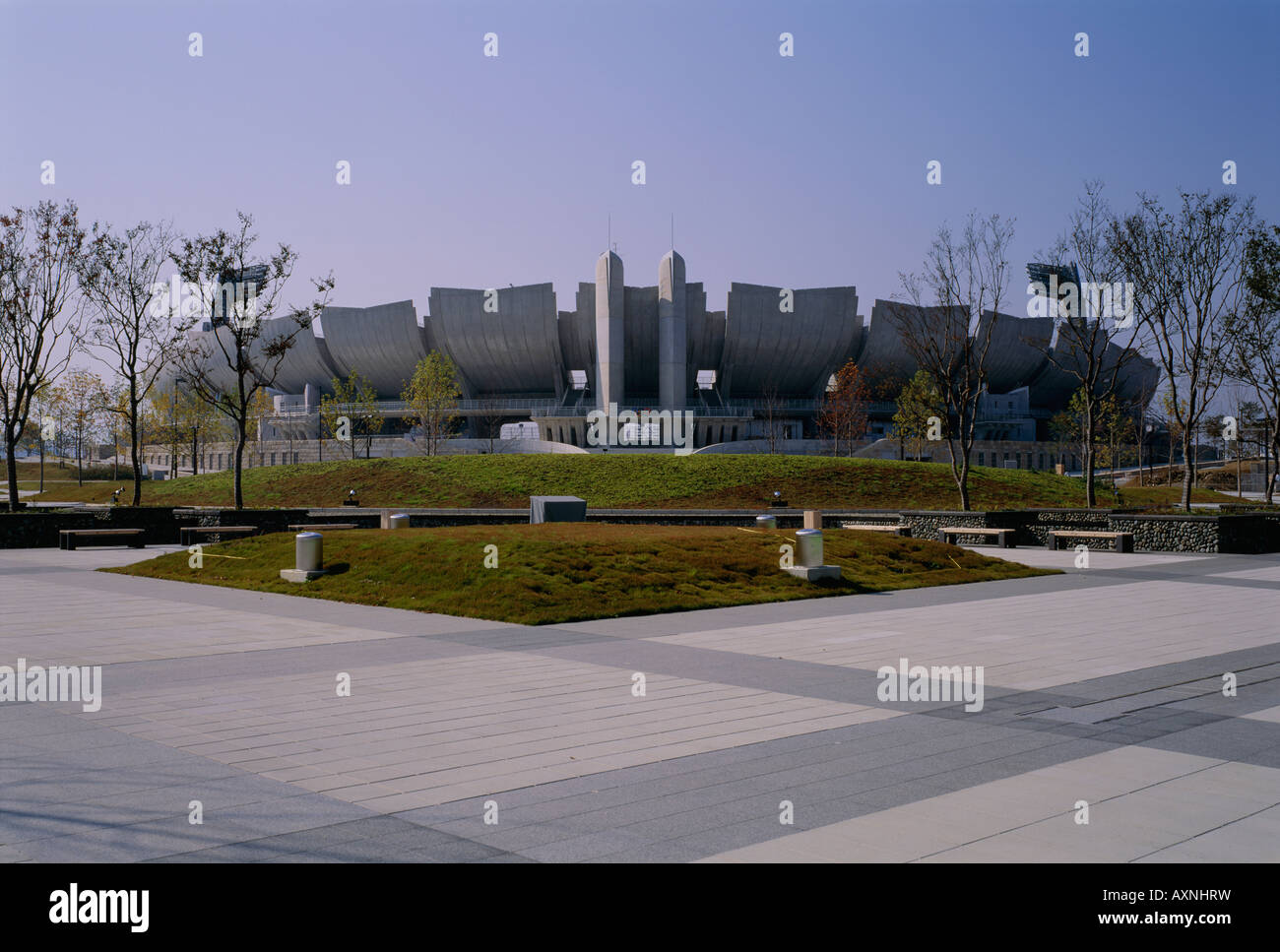 Stade olympique d'hiver de Nagano. Le Japon Banque D'Images