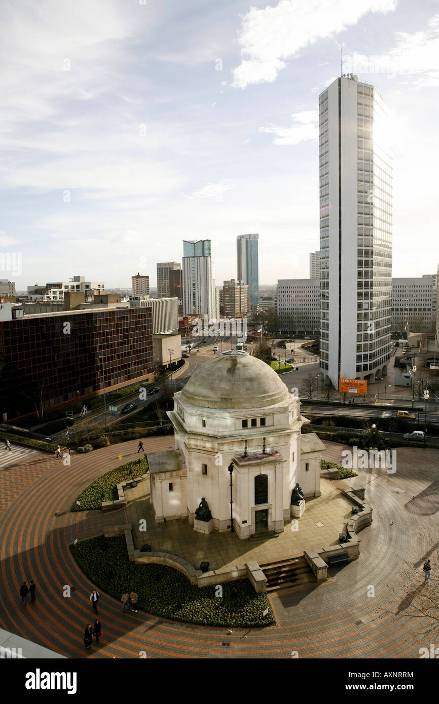 Hall of Rememberance dans Centenary Square, Birmingham, Angleterre, RU Banque D'Images