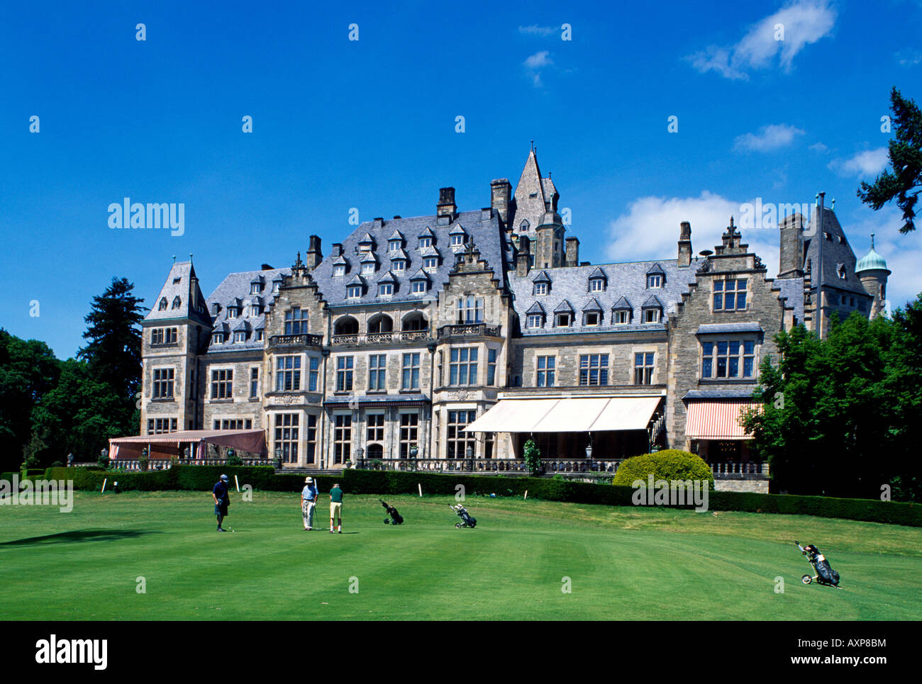 Golf, country house hotel, Kronberg im Taunus, Hesse, Allemagne Banque D'Images