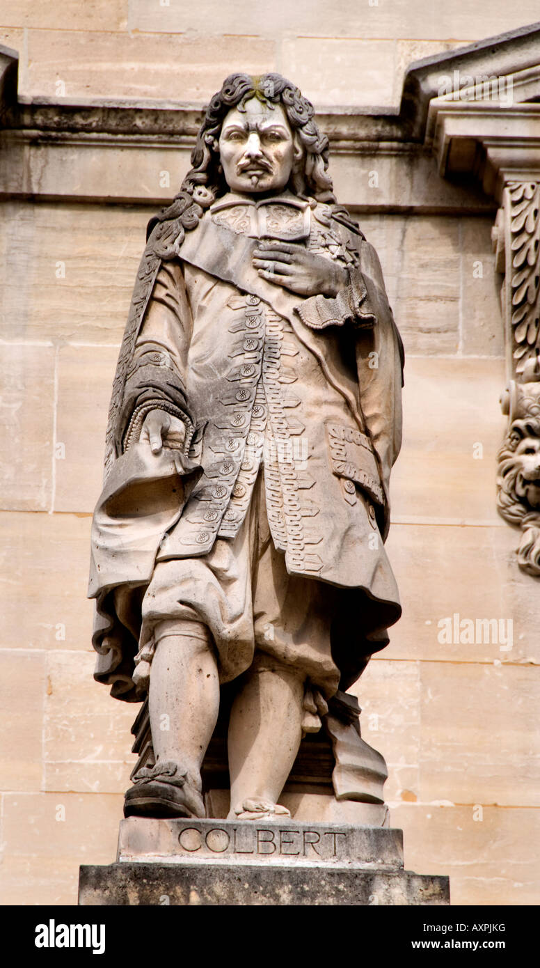 Jean-Baptiste Colbert (29 août 1619 - 6 septembre 1683) Louvre Paris France French Banque D'Images