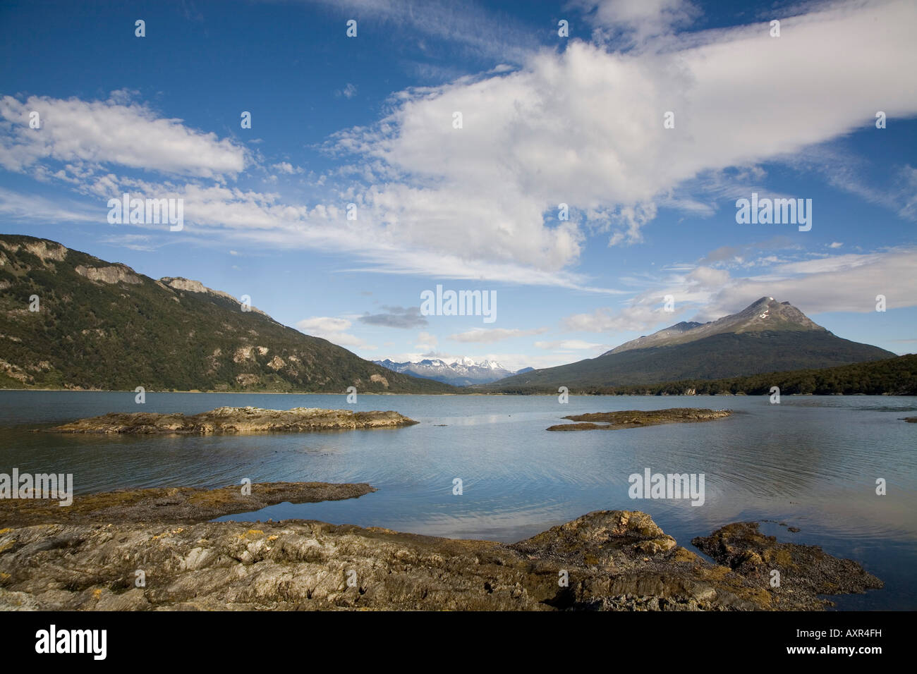 Le parc national de Tierra del Fuego Banque D'Images