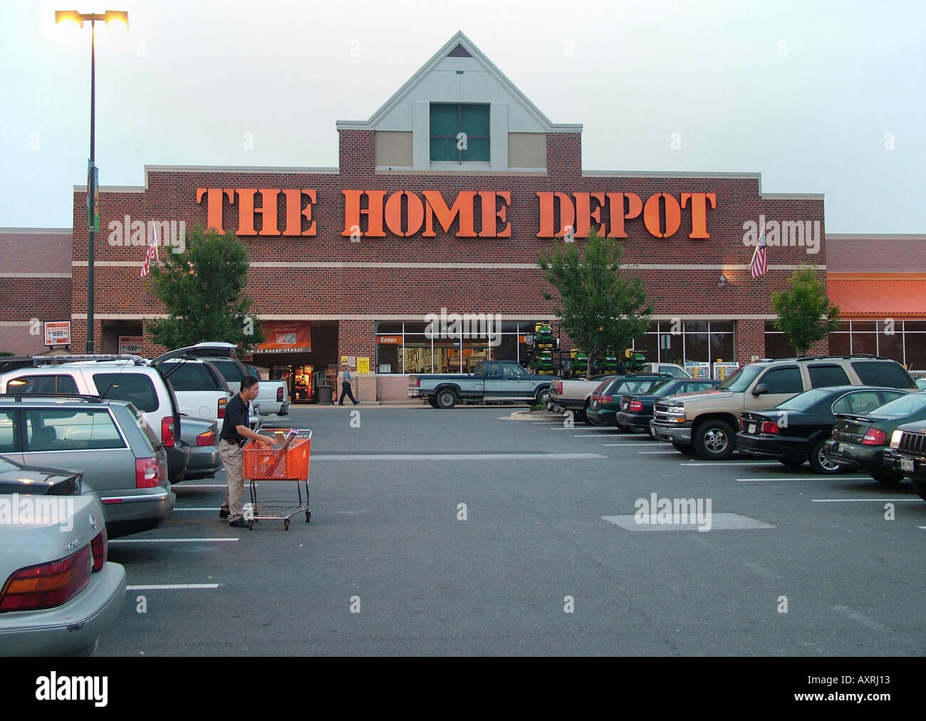 The Home Depot dans la région de College Park MD Banque D'Images