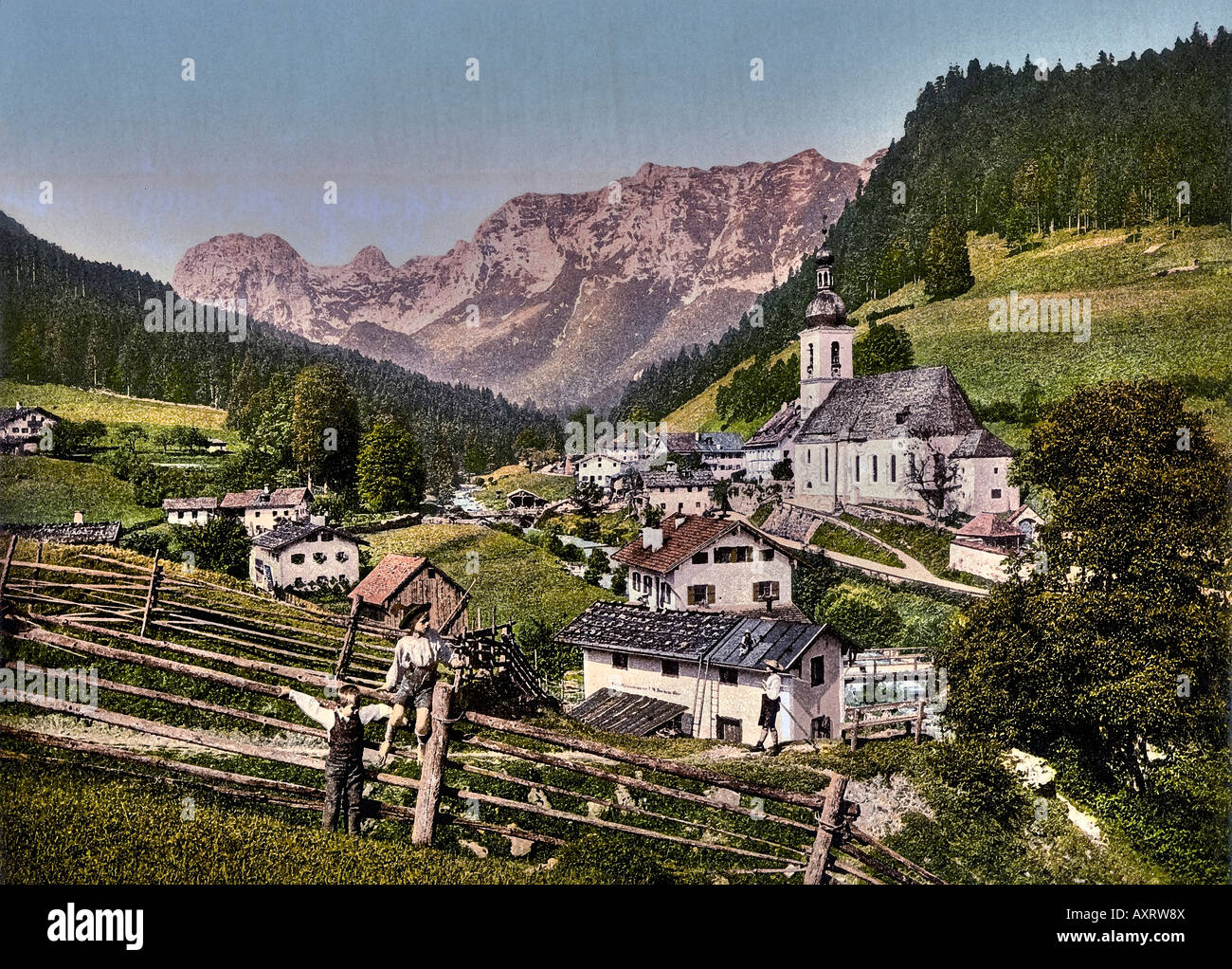 Ramsau bei Berchtesgaden Banque D'Images