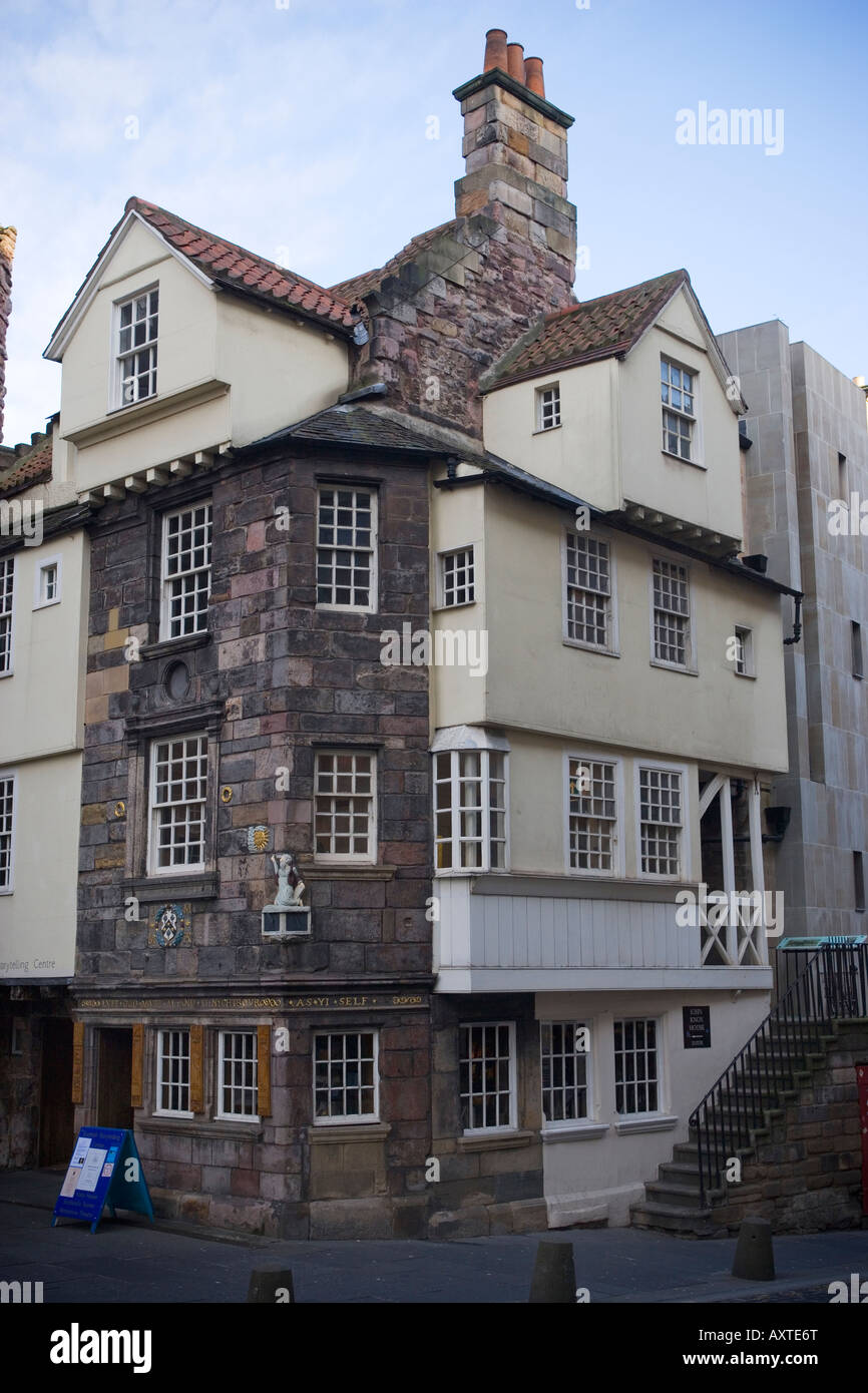 John Knox House Royal Mile Edinburgh Scotland Banque D'Images