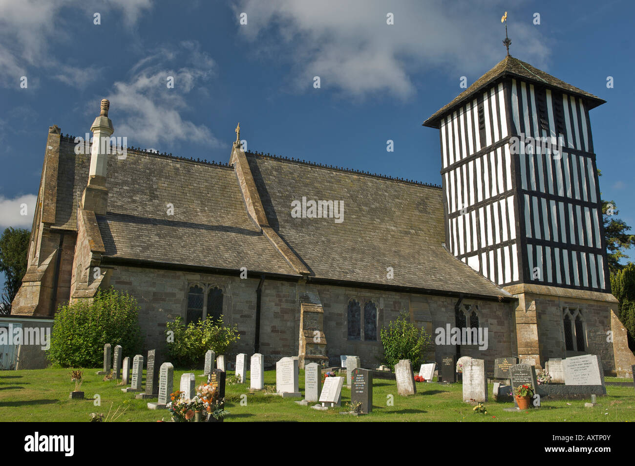 St Marie Madeleine Church Stretton Sugwas Herefordshire Angleterre Banque D'Images