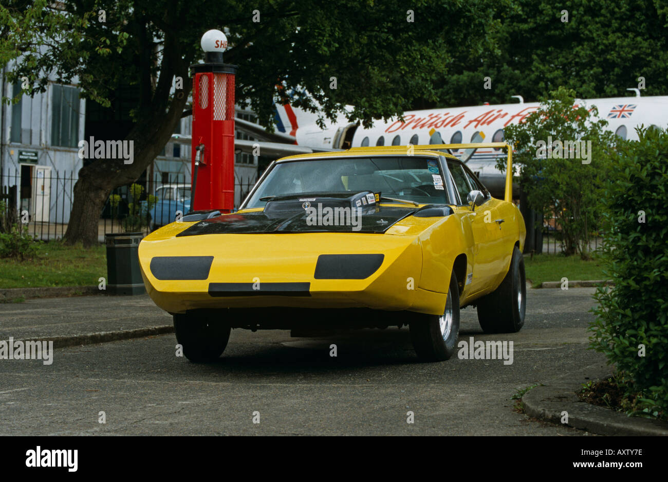 Dodge Charger Daytona Plymouth Road Runner barre oblique HTC 1967 Banque D'Images