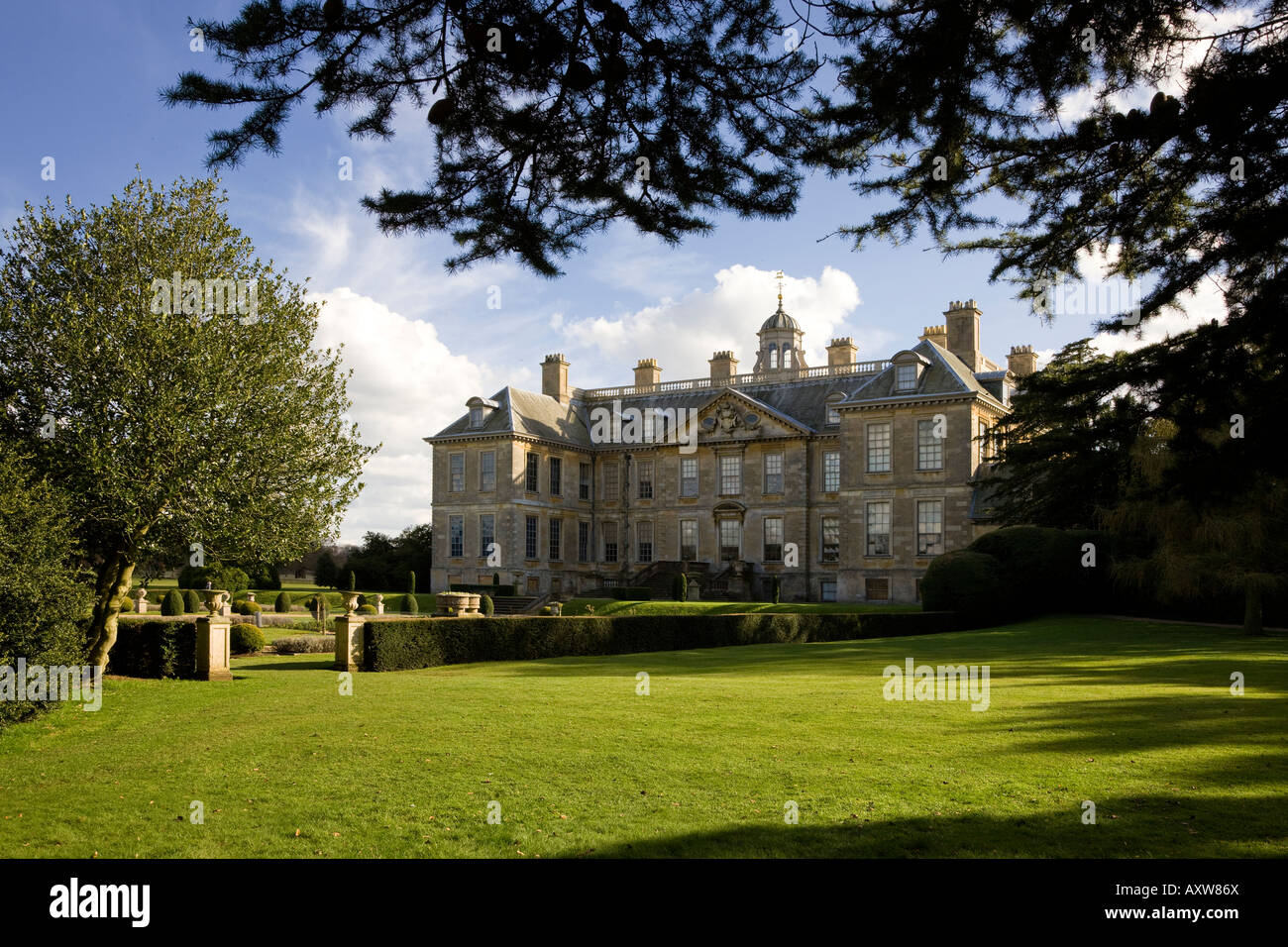 Belton House Grantham, Lincolnshire, Angleterre, Royaume-Uni Banque D'Images
